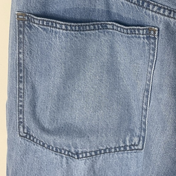 Madewell Jeans Low Slung Baggy Womens 32 /14 Medium Wash Denim Button Fly - Picture 11 of 16